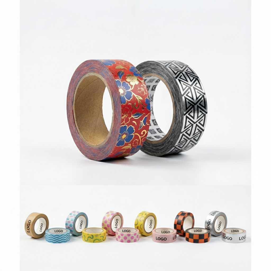 Custom Printed Multi-Color Decorative Shipping Tape