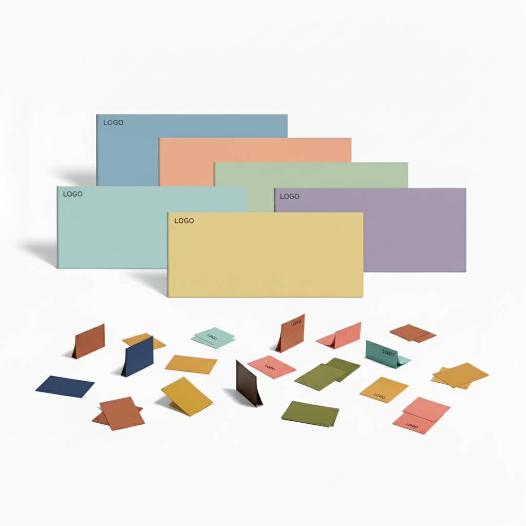 Vivid Color-Coded Index Cards & Notes Set