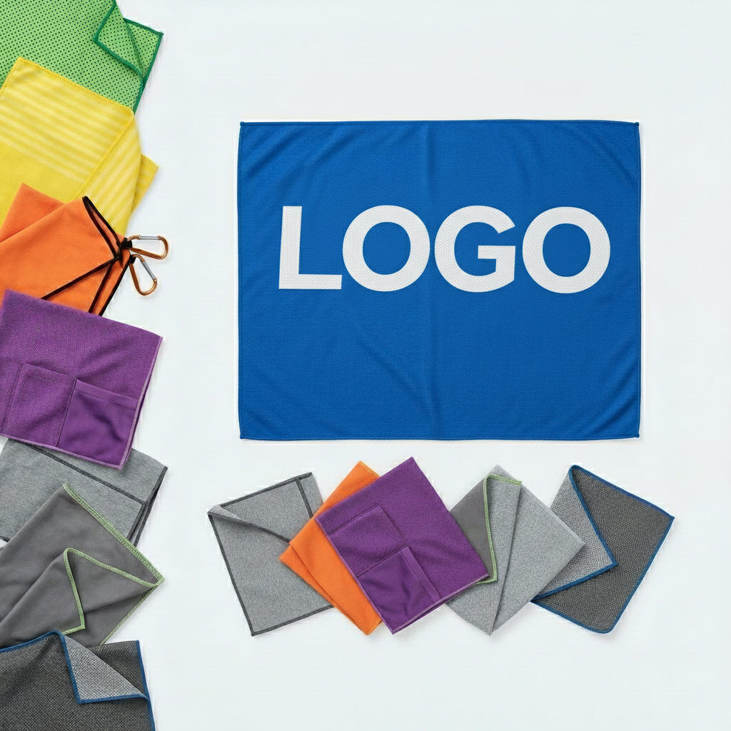 Custom Full Color Cooling Sports Towel for Promotions & Events