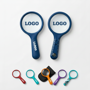 Colorful Handheld 3x Magnifying Lens for Reading