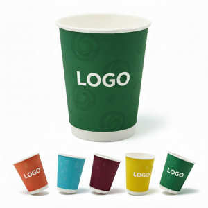 12oz Double Wall Insulated Hot Drink Paper Cup for Coffee and Tea