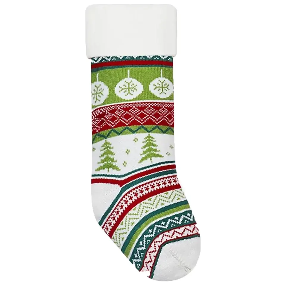 Personalized Holiday Knit Stockings 2