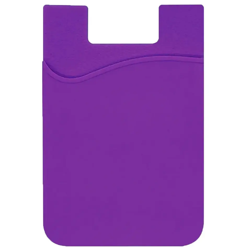 Flexible Silicone Card Holder for Phones 2