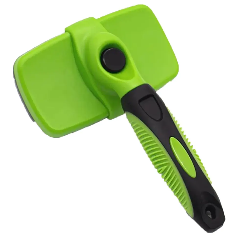 Personalized Pet Grooming Brush with Gentle Bristles 2