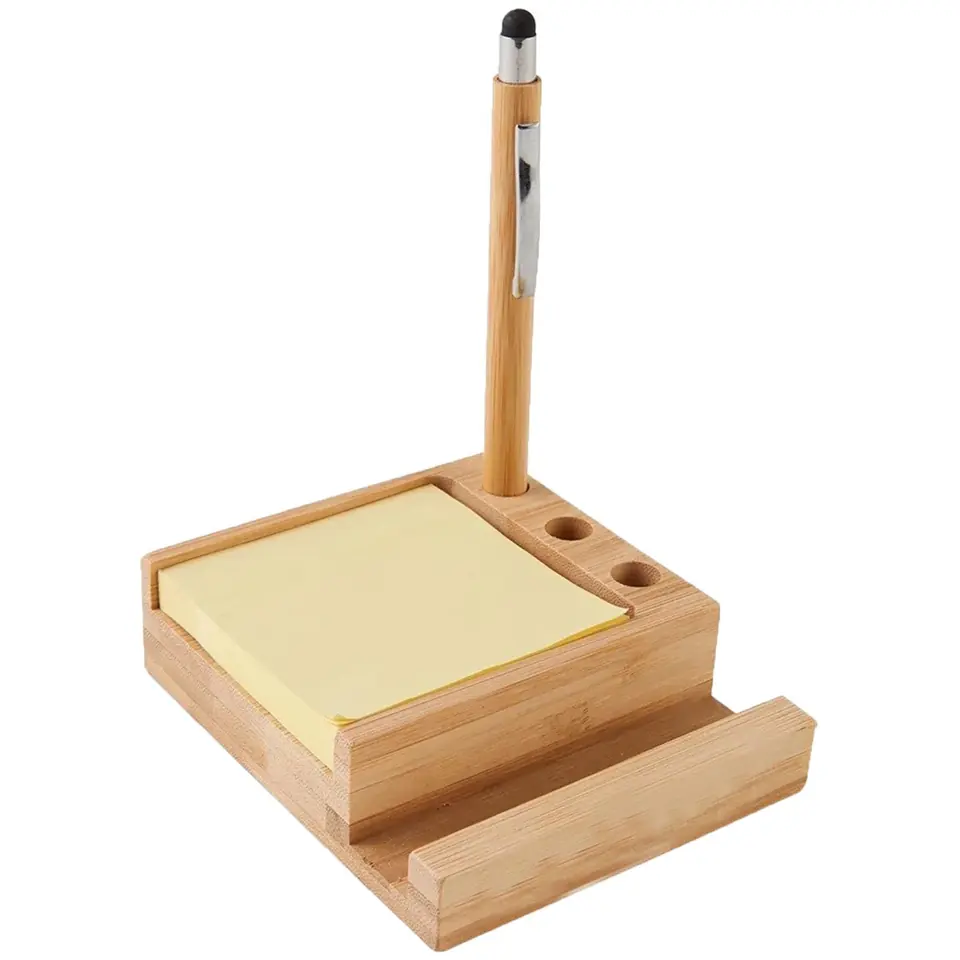 Eco-Friendly Bamboo Desktop Organizer 2