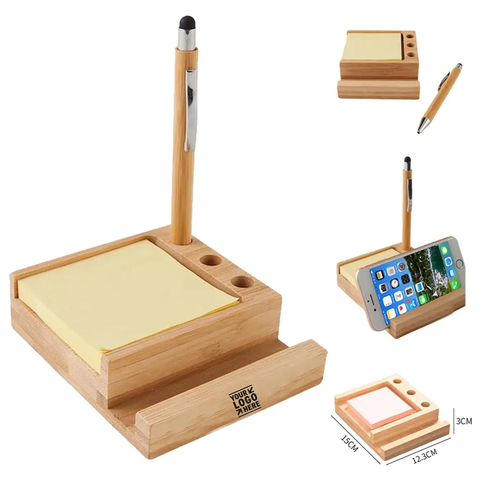 Eco-Friendly Bamboo Desktop Organizer