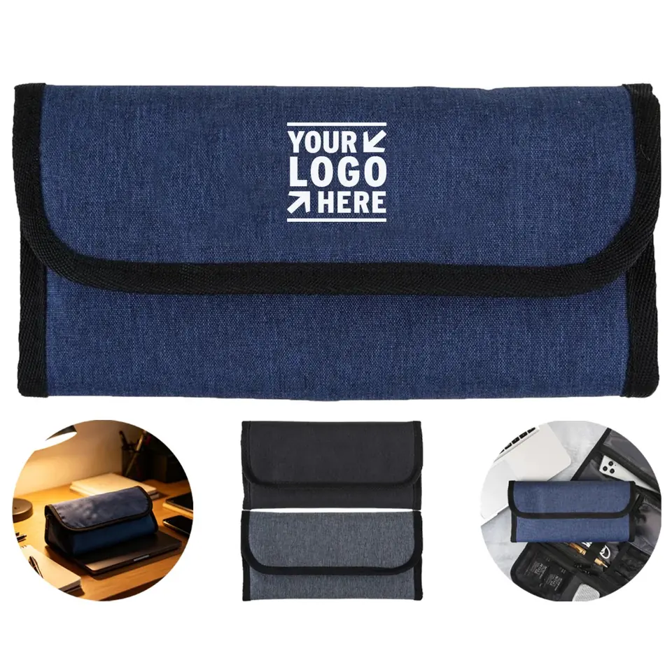 Eco-Friendly Roll-up Tech Organizer