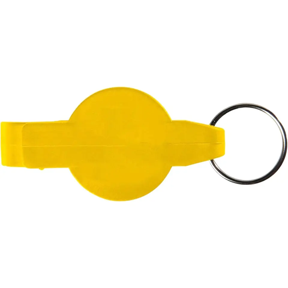 Circular Beverage Opener Keychain 2