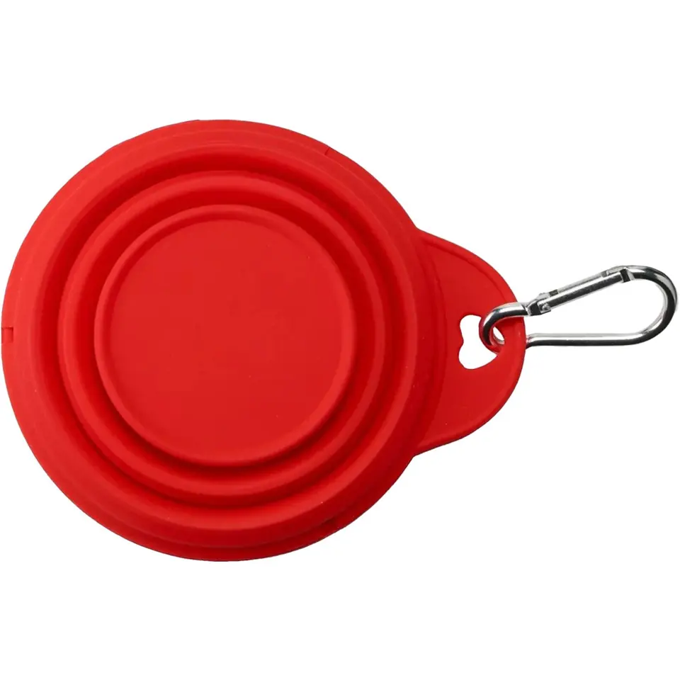 Flexible Silicone Travel Pet Bowl 2