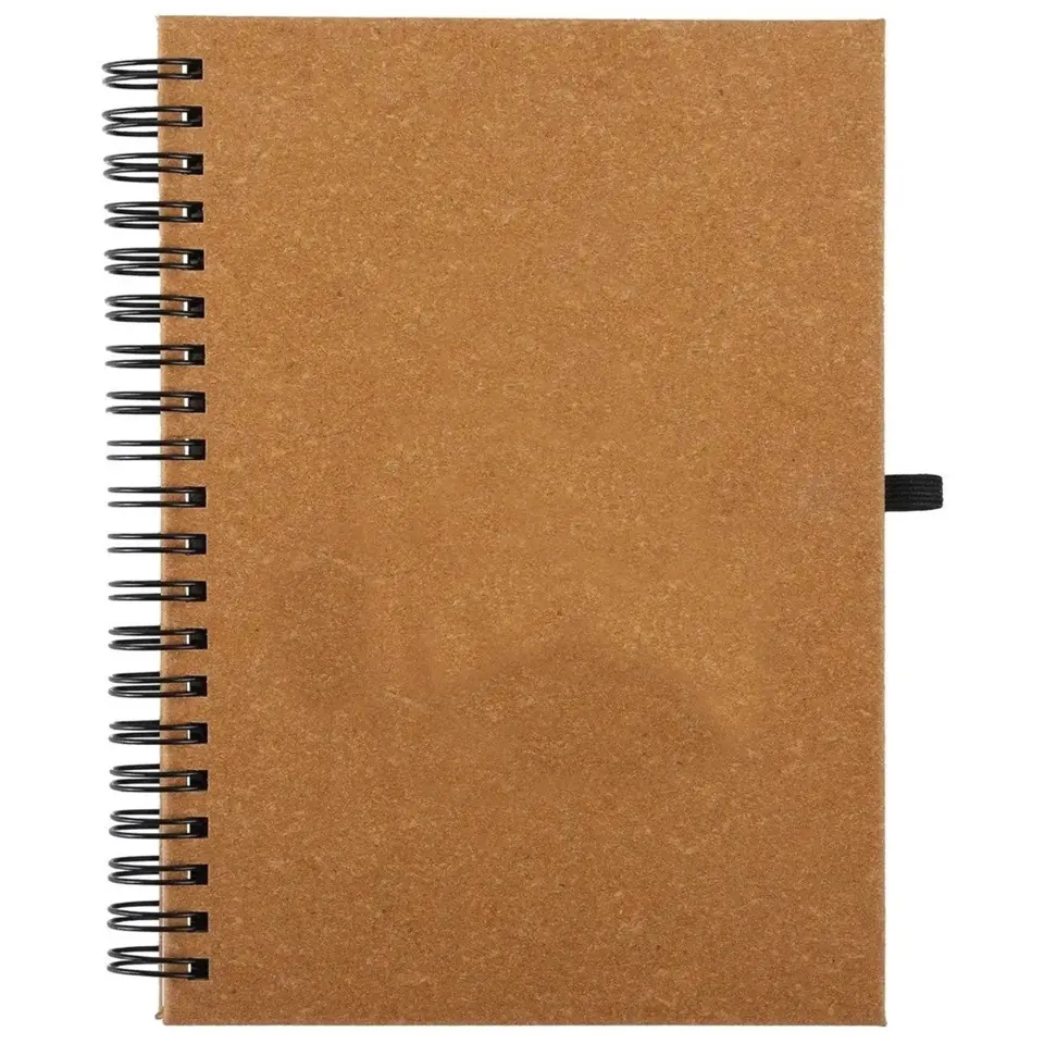 Compact Leather Spiral Notebook 2