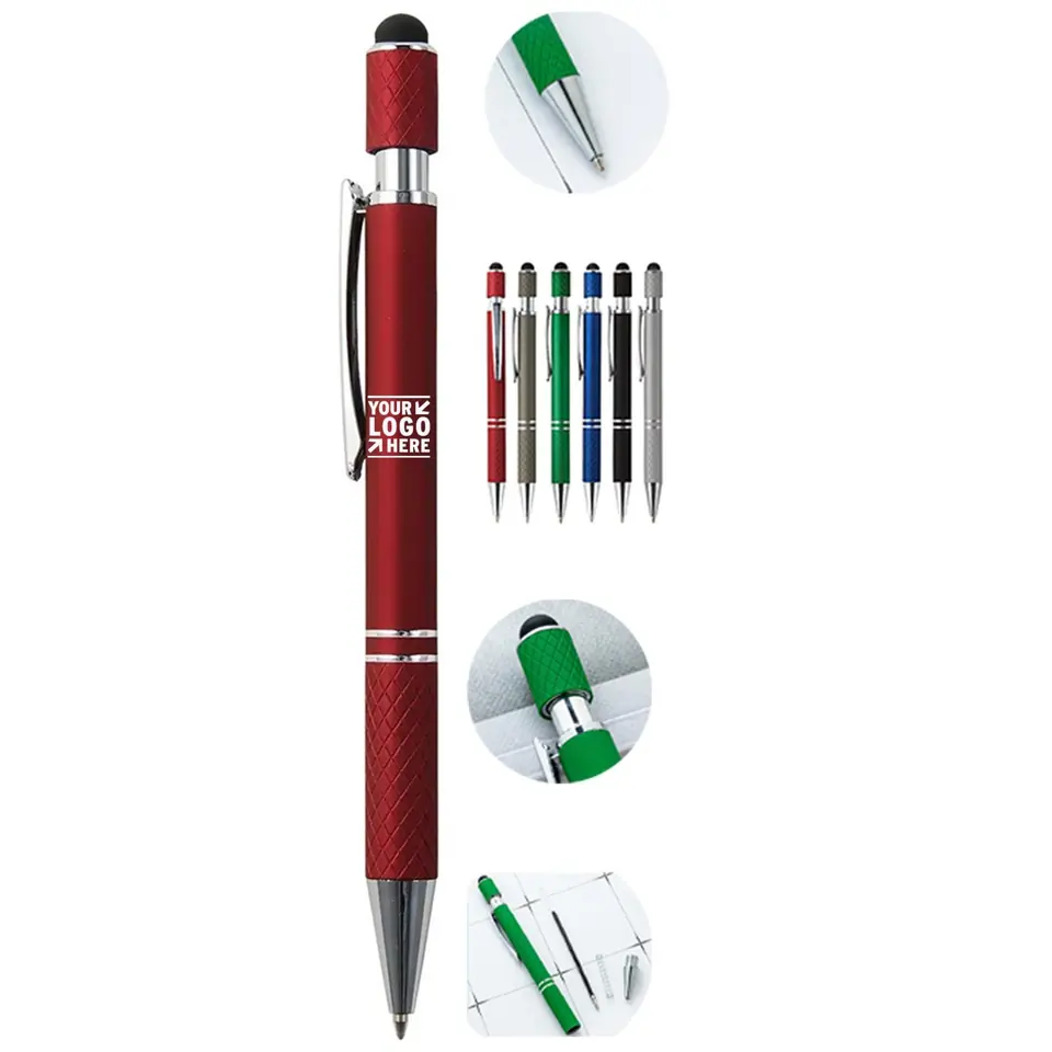 Executive Aluminum Spinner Stylus Pen