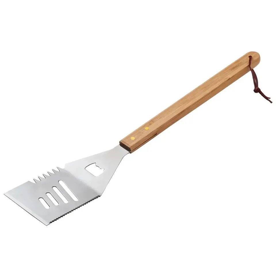 Versatile Bamboo Grilling Utensil 2