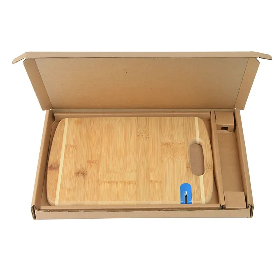 Eco-Friendly Bamboo Cutting Board Set 2