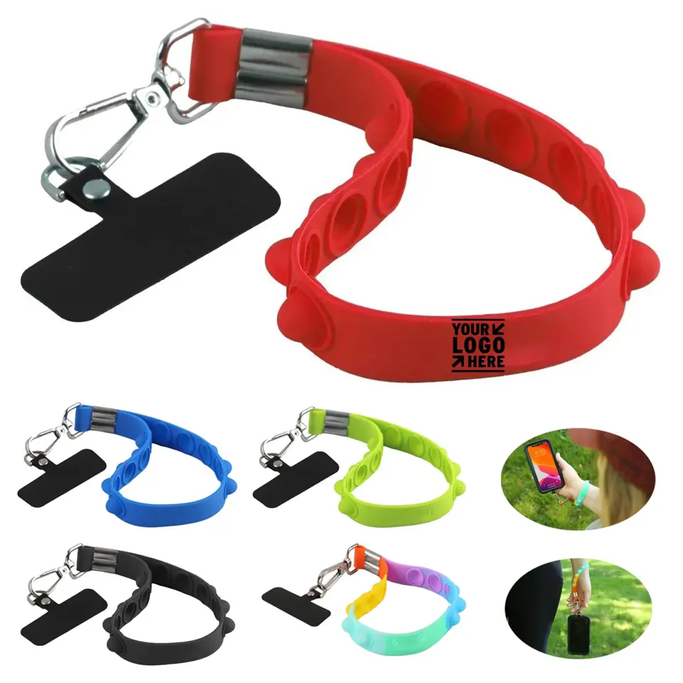 Flexible Silicone Wristlet & Key Organizer