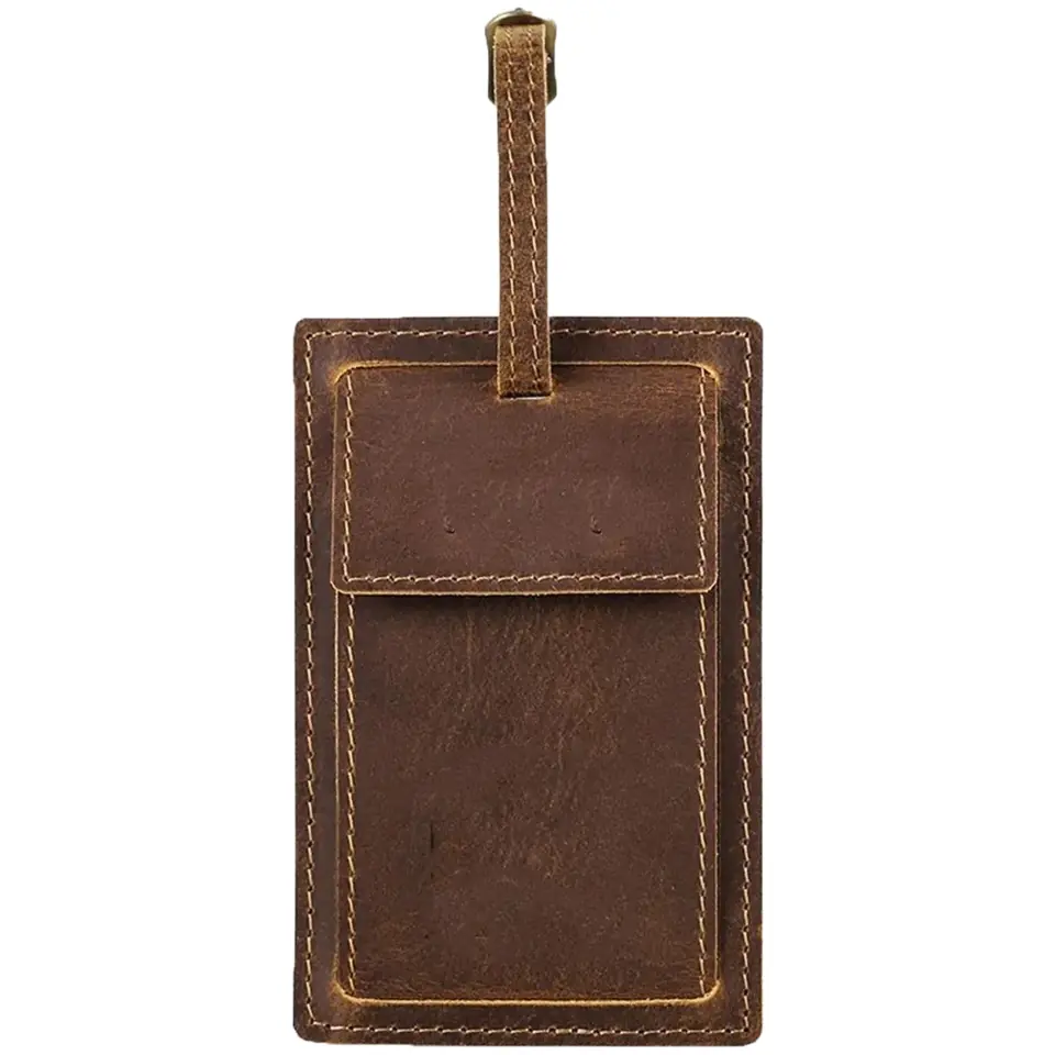 Premium Leather Travel Identifier 2