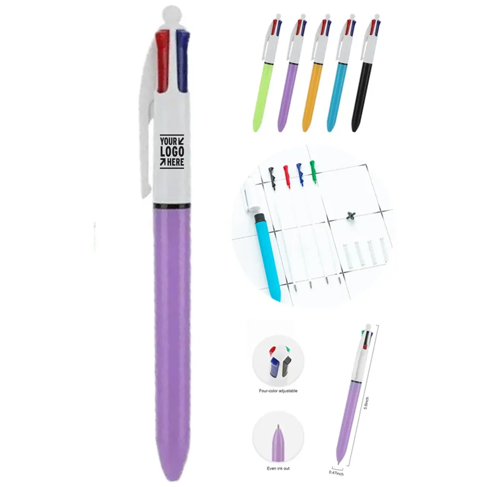 4-Color Retractable Multi-Pen