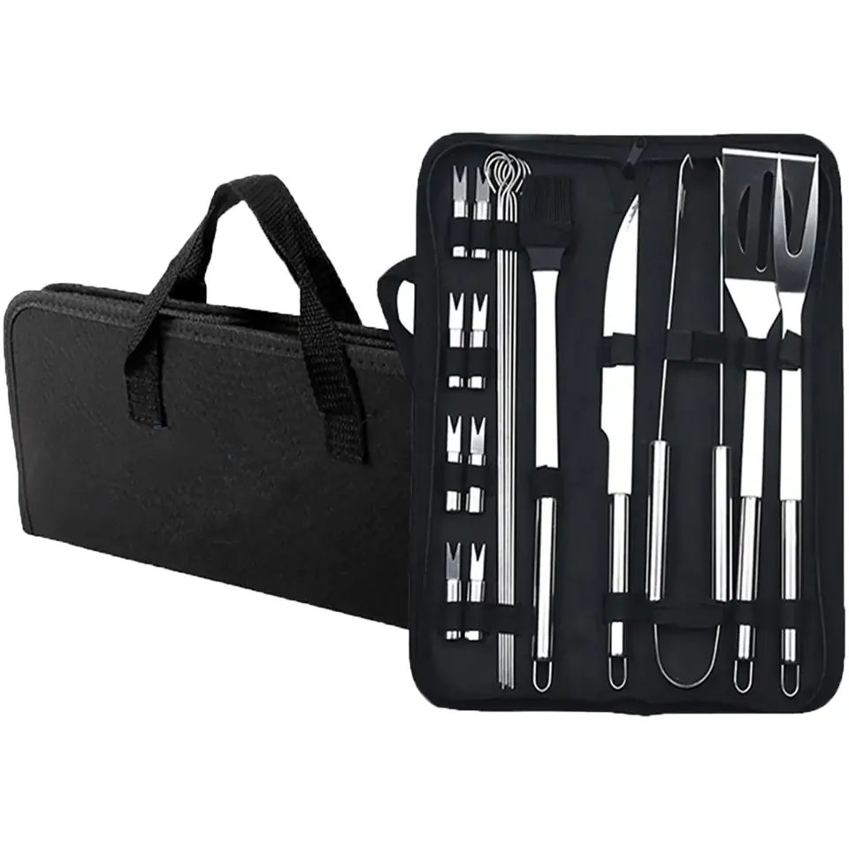 Premium Stainless Steel Grilling Utensil Collection 2