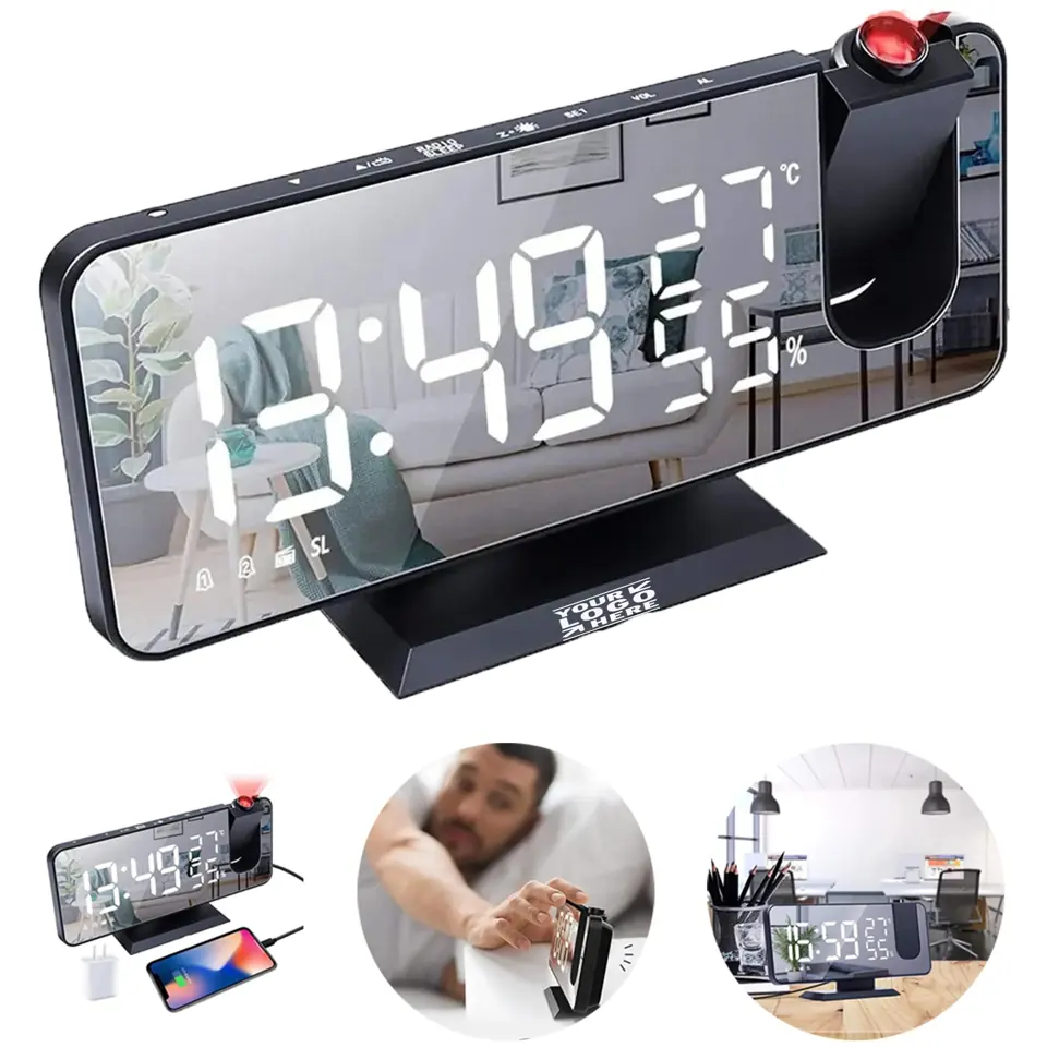 Ceiling Projection Time Display