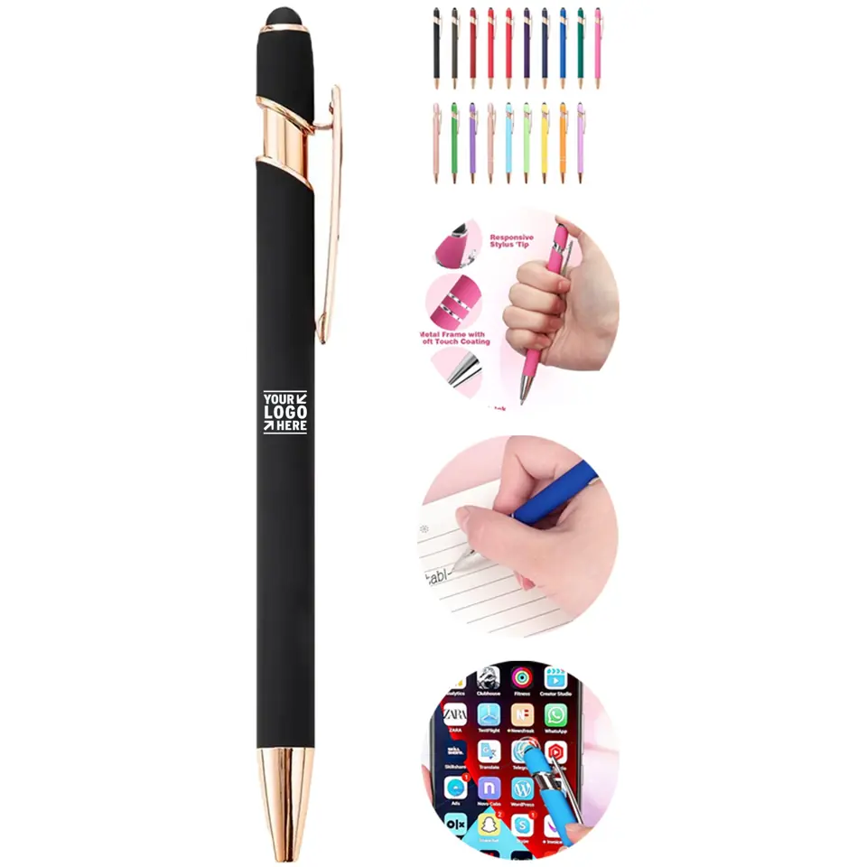 Elegant Gold Accent Stylus Pen