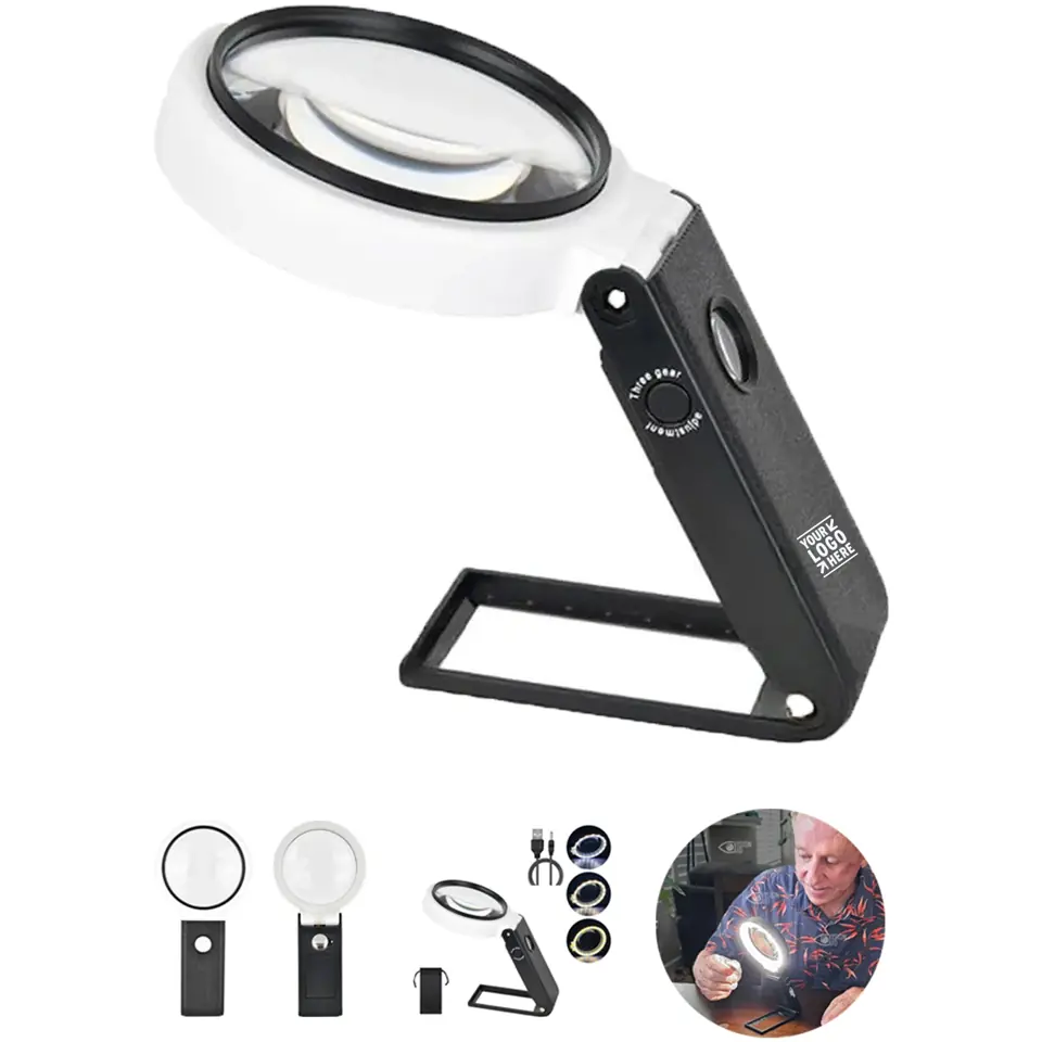 Portable Illuminated Magnifier