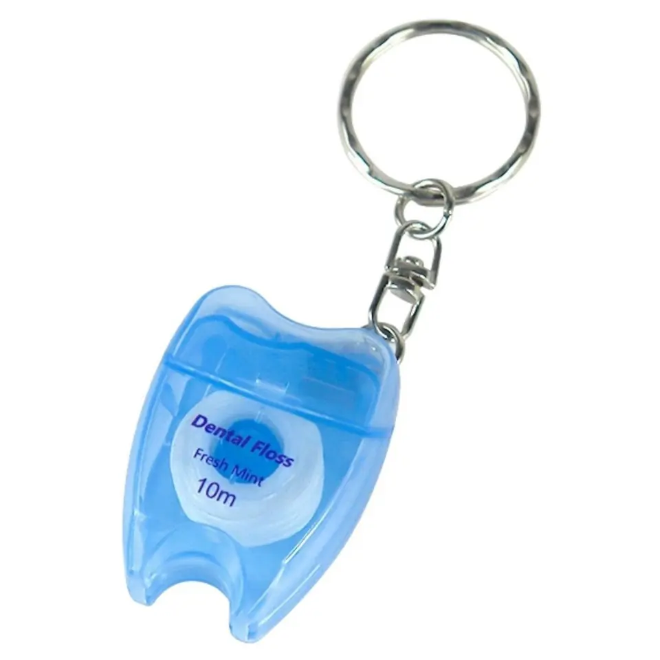 Portable Dental Floss Keychain 2