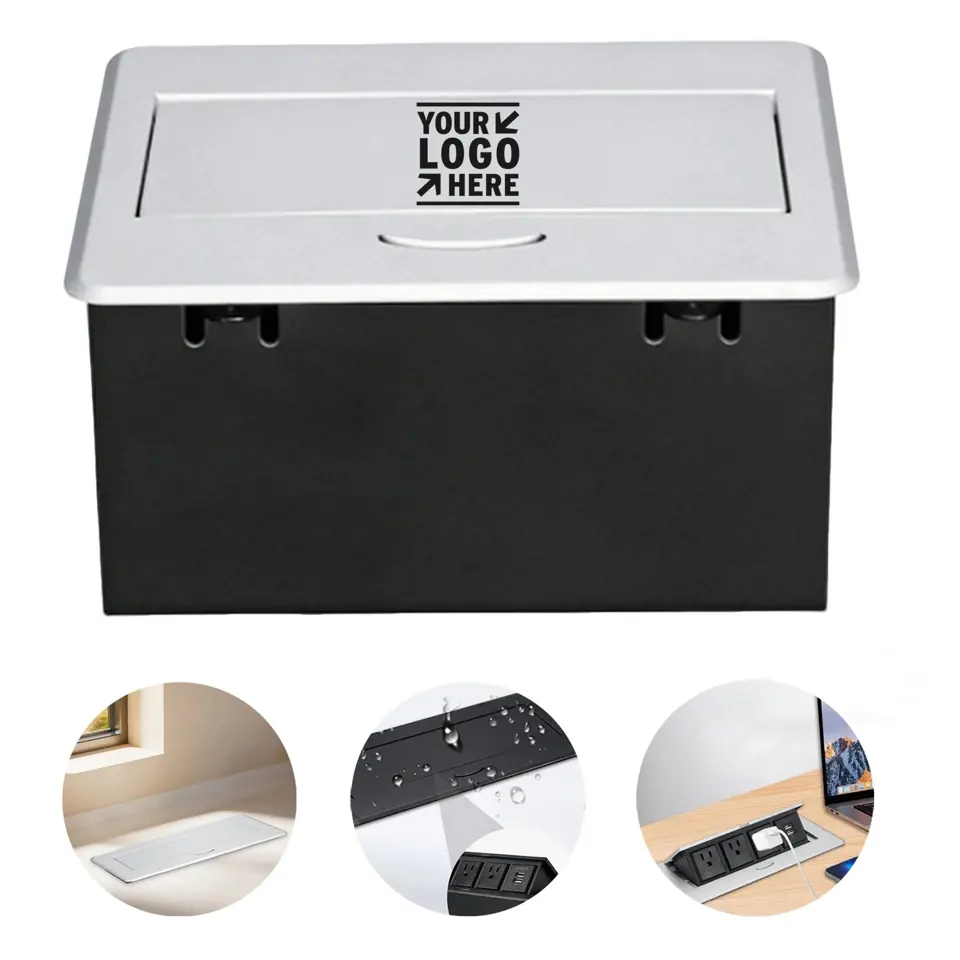 Compact Power Hub with Extended Cable