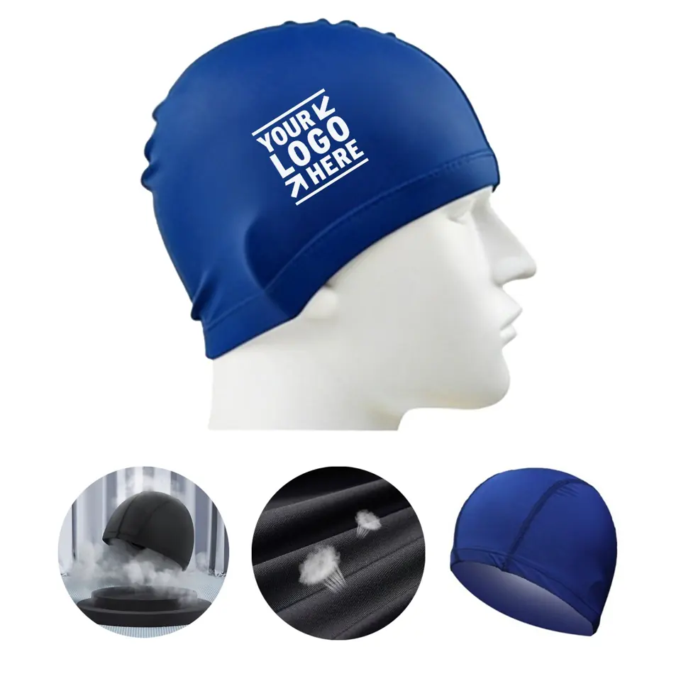 Flexible Fabric Swim Cap