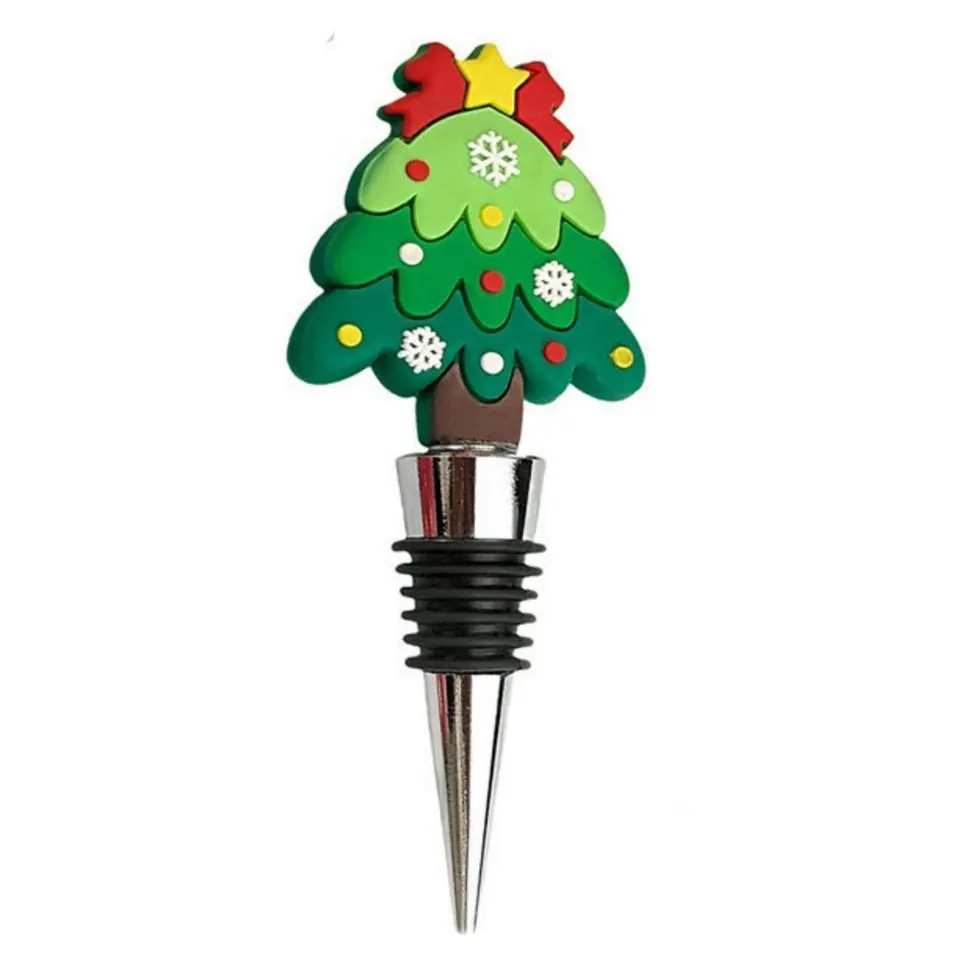 Festive Holiday Wine Bottle Sealer 2