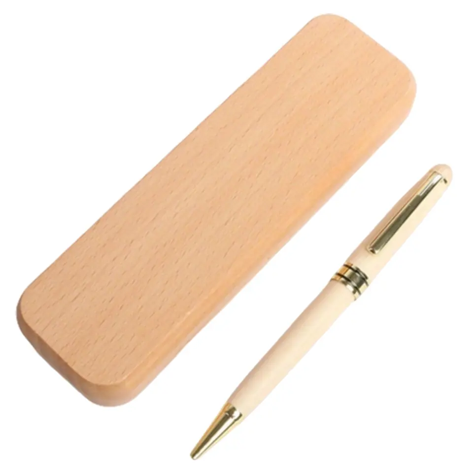 Elegant Wooden Ballpoint Pen with Premium Gift Box 2