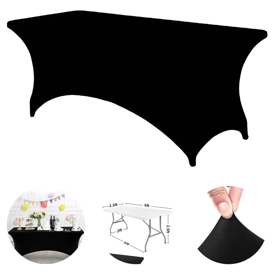Deluxe Full Color Printed Stretch Table Cover