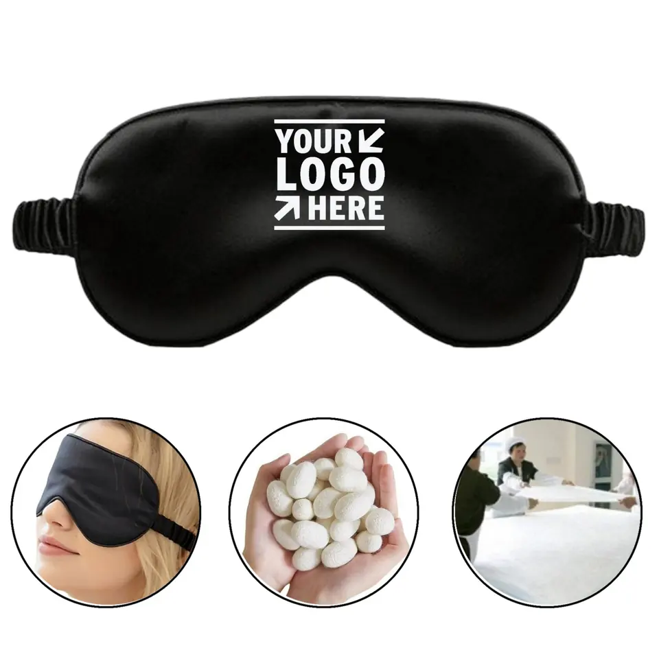 Premium Embroidered Silk Sleep Mask