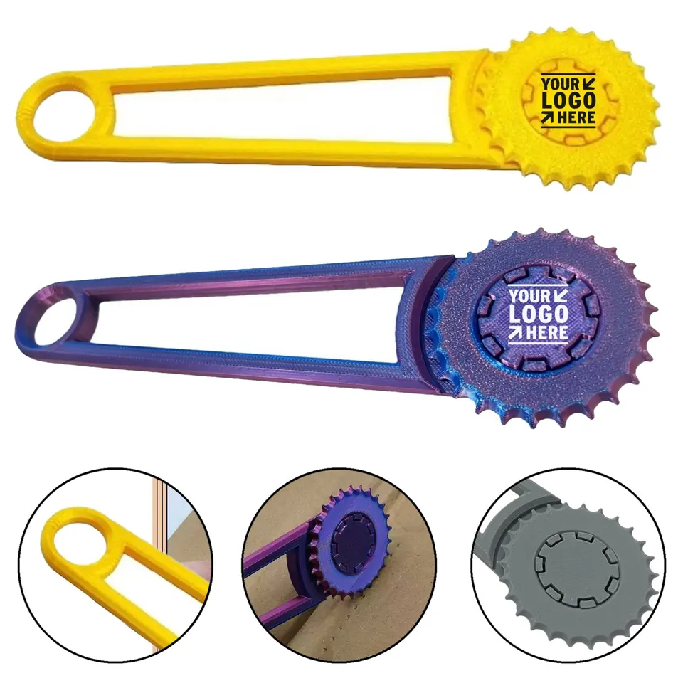 Handheld Rolling Perforation Tool for Cardboard and Packaging