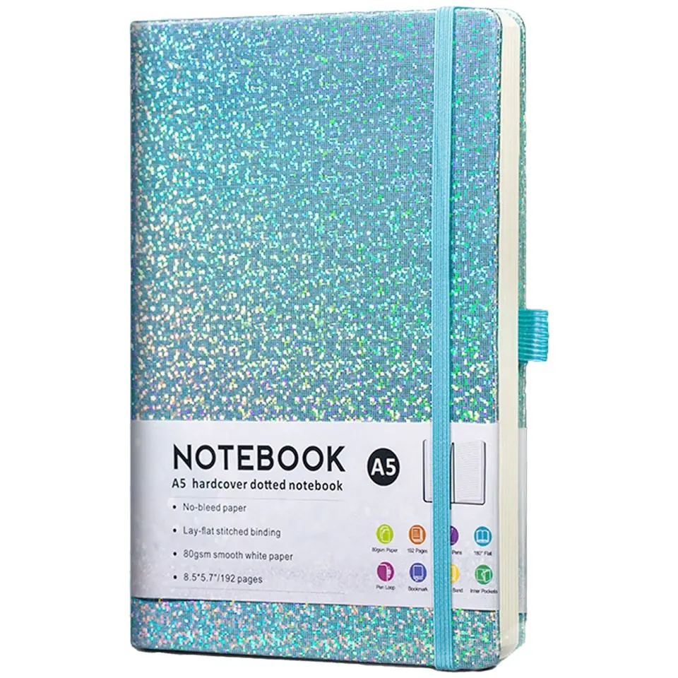 Shimmering Hardcover Study Notebook 2
