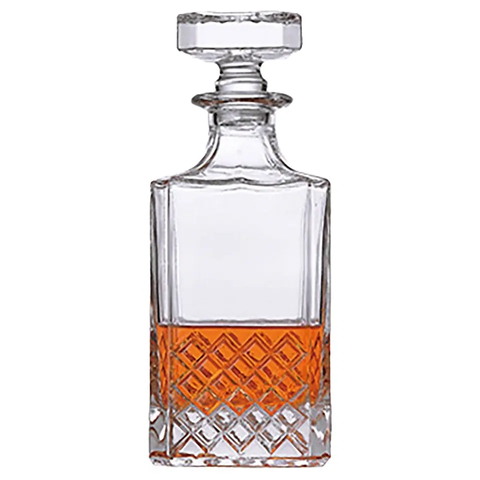 Premium Whiskey Decanter Set with Glasses 2
