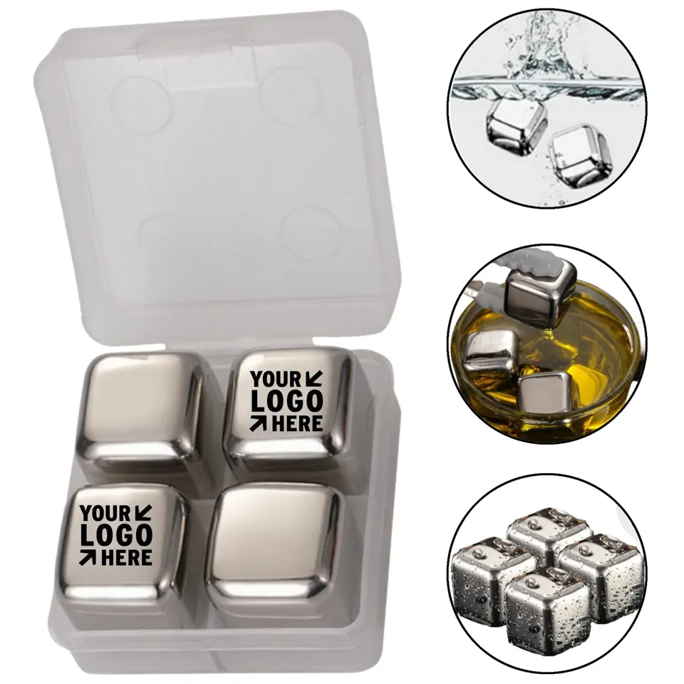 Premium Reusable Beverage Chiller Cubes
