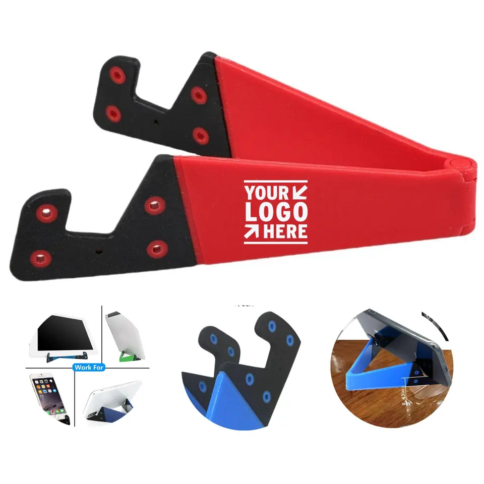 Compact Folding V-Shape Phone Stand