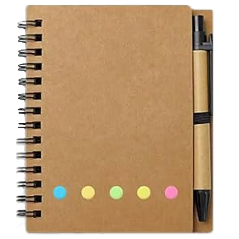 Compact Spiral Notepad with Removable Notes 2