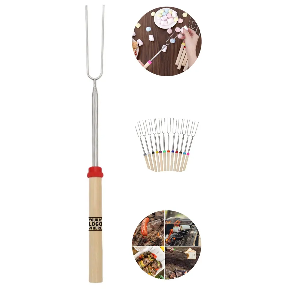 Adjustable Barbecue Grill Fork