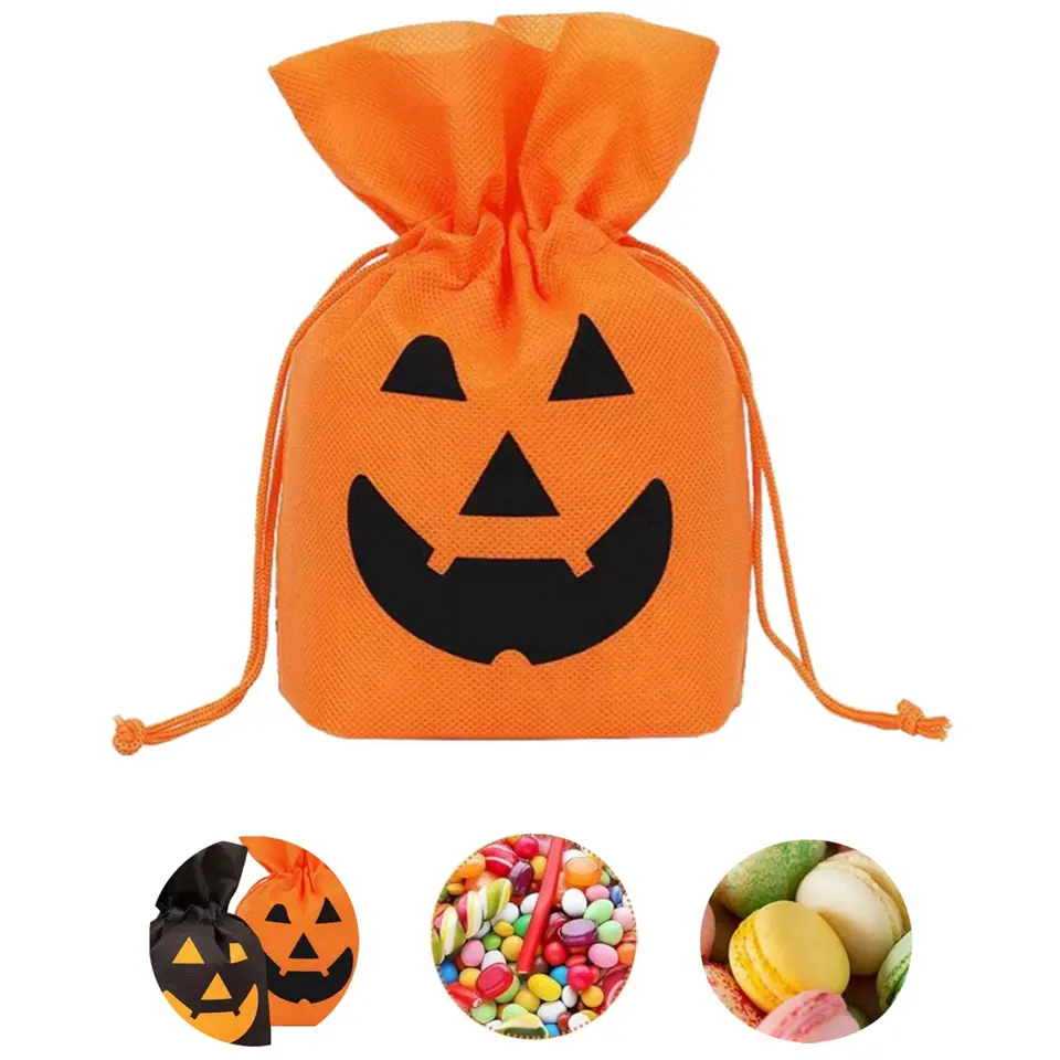 Festive Pumpkin Treat Pouch