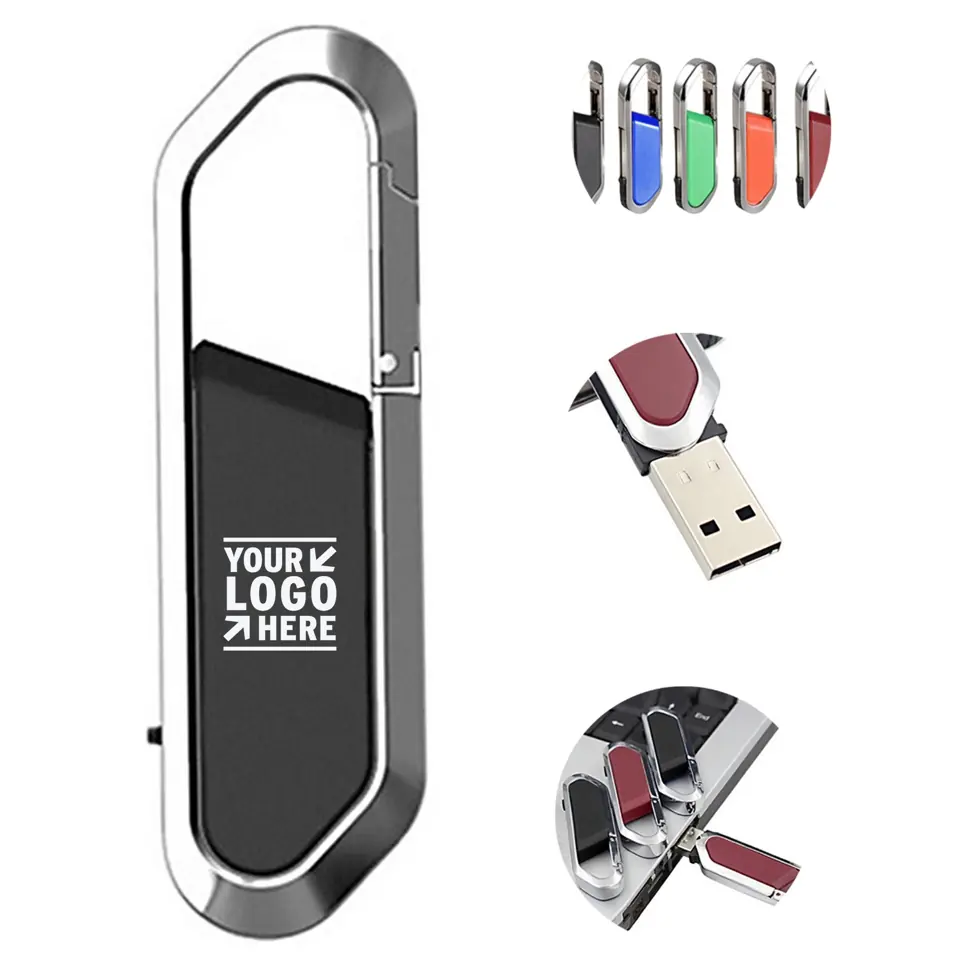 Swivel Carabiner USB Drive