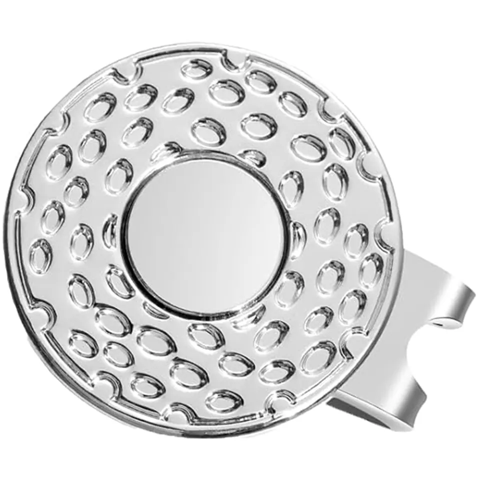 Golf Cap Clip with Ball Marker 2