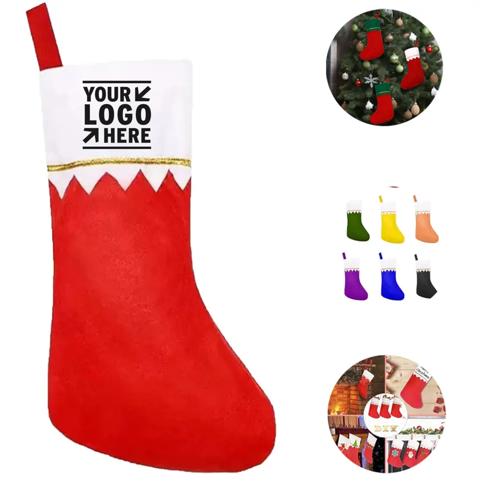 Festive Hanging Holiday Sock
