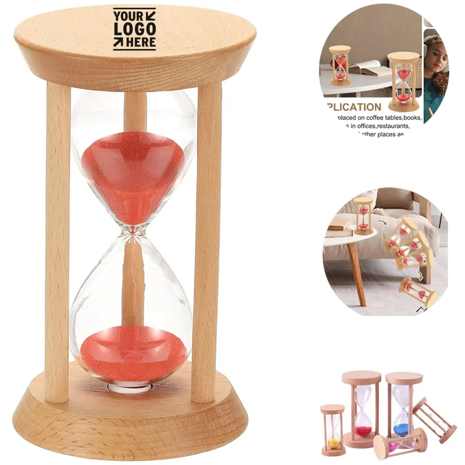 Classic Wooden Hourglass