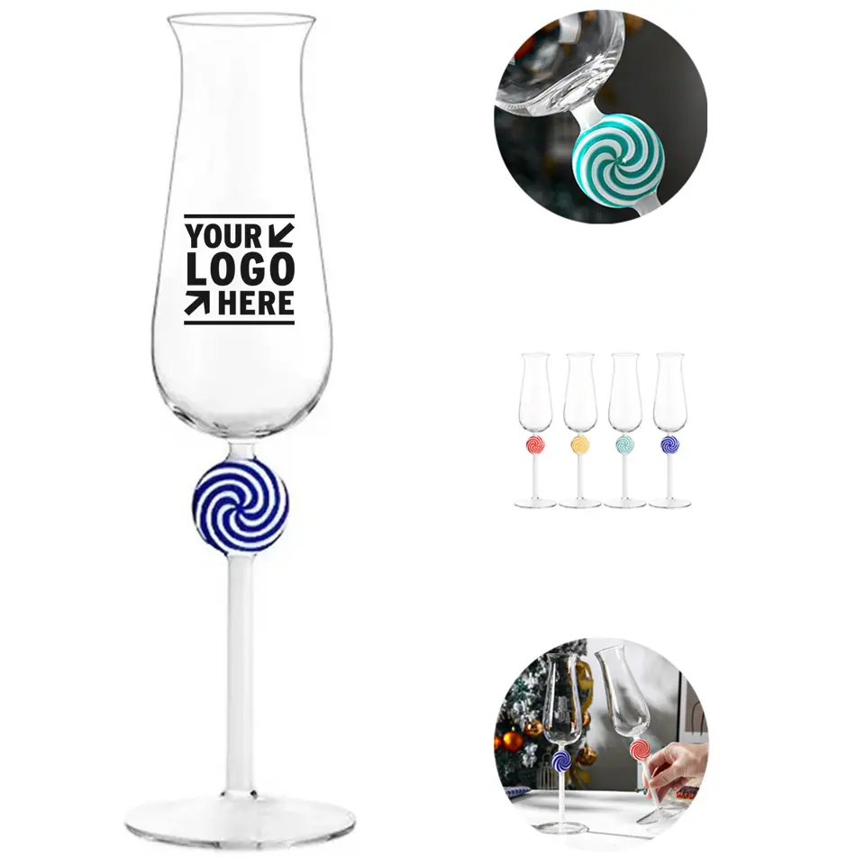 Elegant Crystal Champagne Flutes