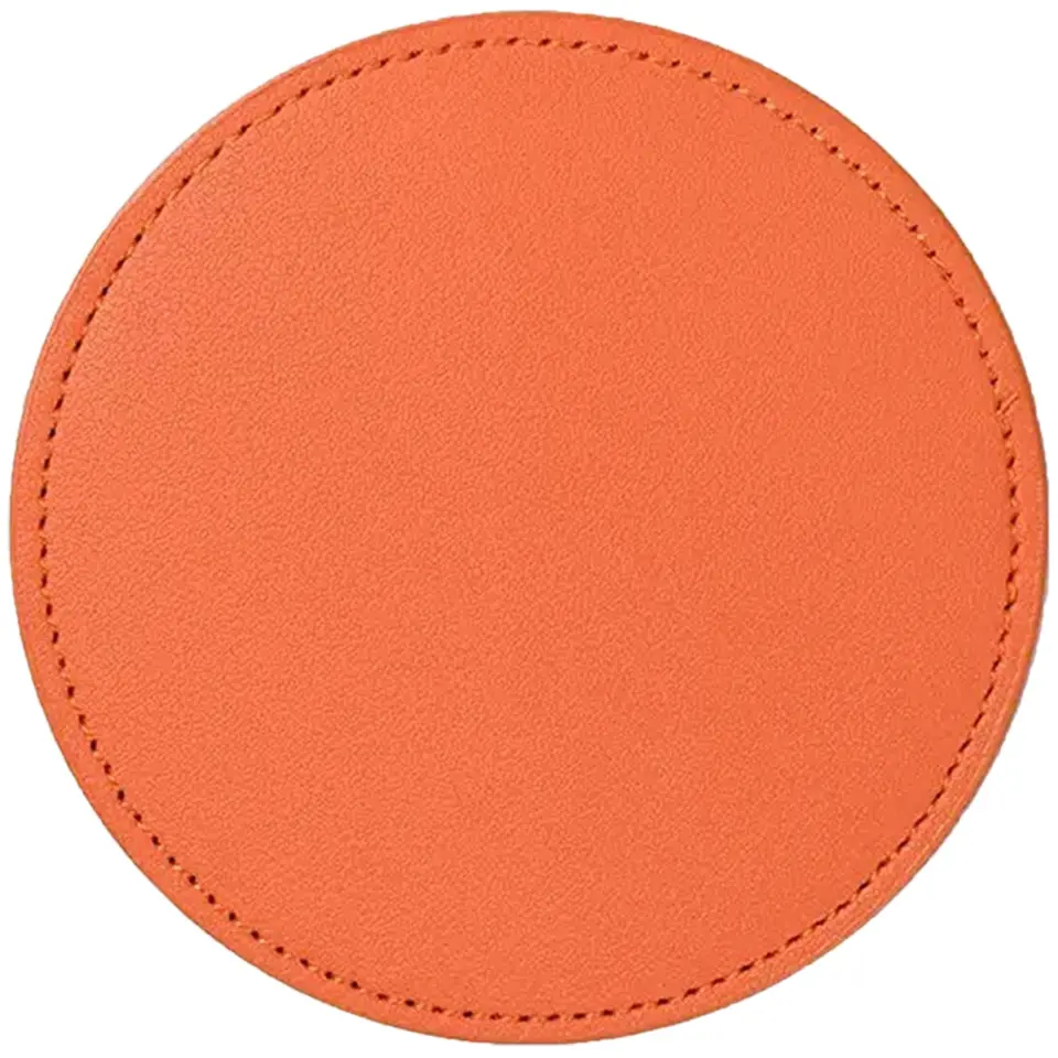Premium Leather Drink Coasters 2