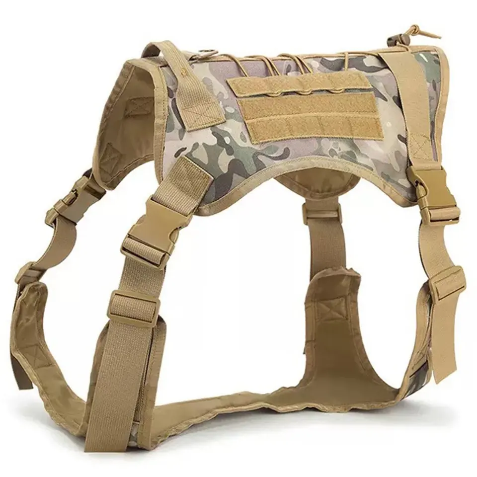 Adjustable Heavy-Duty Dog Harness with Handle 2