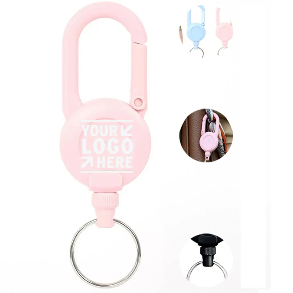 Retractable Multi-Function Keychain