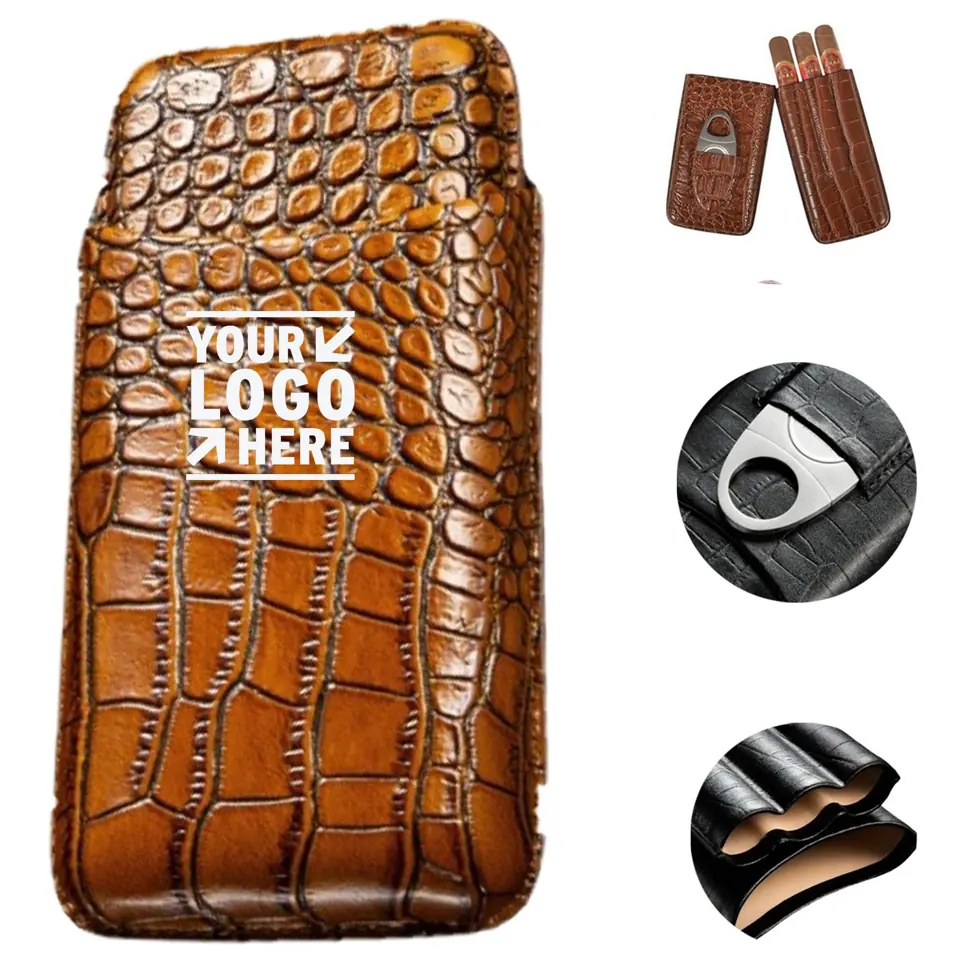 Luxury Cigar Travel Case