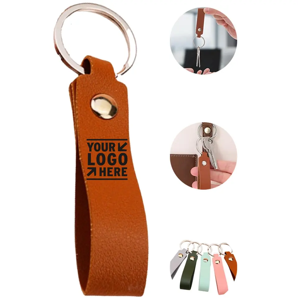 Classic Leather-Look Key Holder