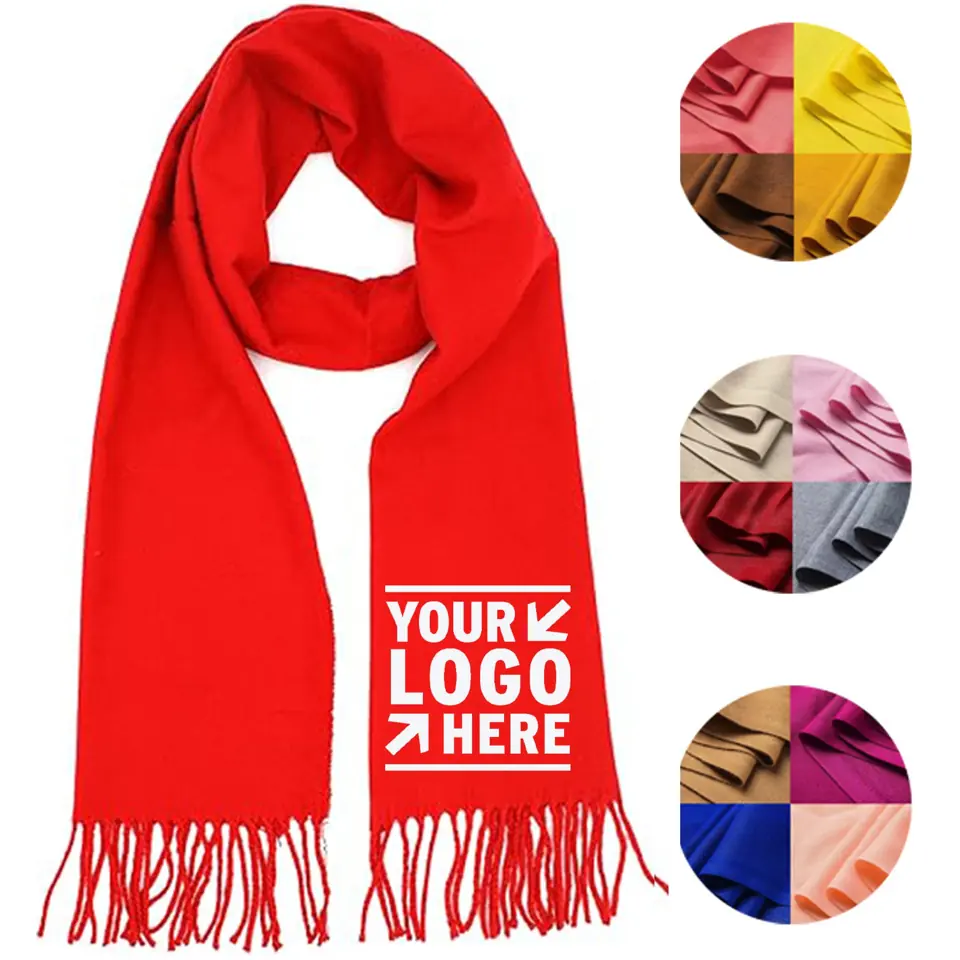 Luxury Polyester Winter Scarf